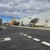 Finalizan las obras de mejora en las calles Siderurgia y Artes Gráficas en Huesca Finalizan las obras de mejora en las calles Siderurgia y Artes Gráficas en Huesca