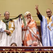 Representantes saharauis en el pleno del Congreso a 10 de septiembre de 2026. 