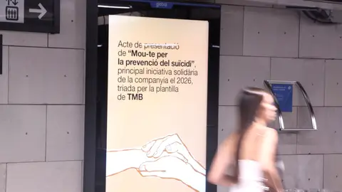 La nova campanya de TMB per prevenir el suïcidi La nova campanya de TMB per prevenir el suïcidi