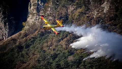Aragón incorporará dos nuevos aviones anfibios para luchar contra el fuego Aragón incorporará dos nuevos aviones anfibios para luchar contra el fuego