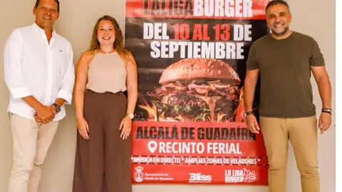 Presentación de la Liga Burguer en el ayuntamiento de Alcalá Presentación de la Liga Burguer en el ayuntamiento de Alcalá
