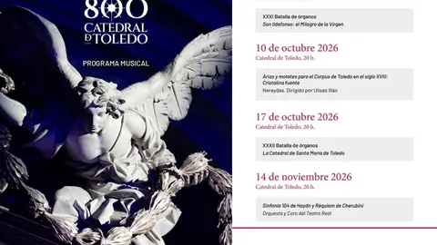 El Festival de Música El Greco celebra 8 conciertos El Festival de Música El Greco celebra 8 conciertos