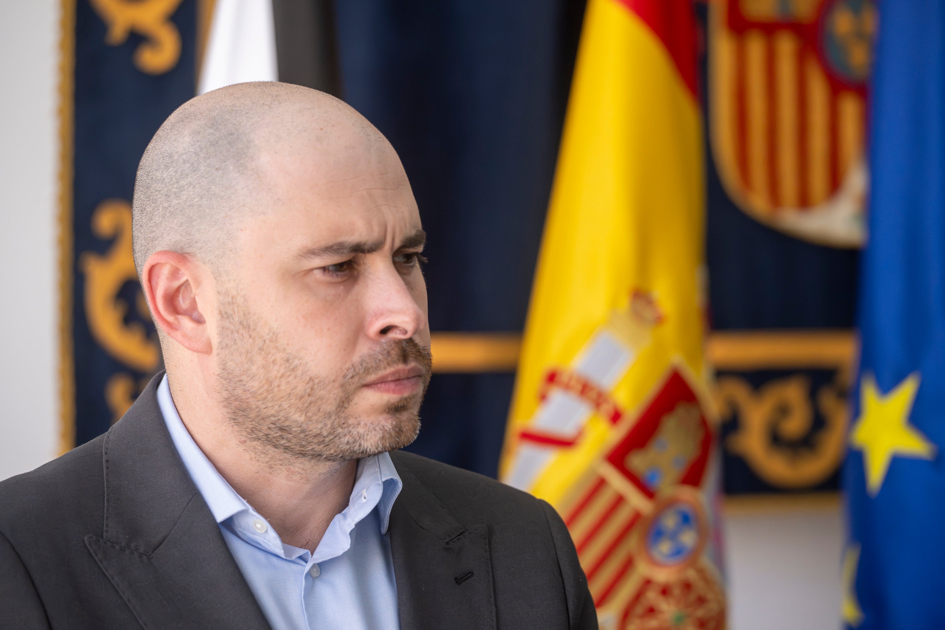 El delegado del Gobierno en Ceuta, Miguel Ángel Pérez Triano, en la Delegación del Gobierno de Ceuta El delegado del Gobierno en Ceuta, Miguel Ángel Pérez Triano, en la Delegación del Gobierno de Ceuta