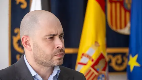 El delegado del Gobierno en Ceuta, Miguel Ángel Pérez Triano, en la Delegación del Gobierno de Ceuta El delegado del Gobierno en Ceuta, Miguel Ángel Pérez Triano, en la Delegación del Gobierno de Ceuta