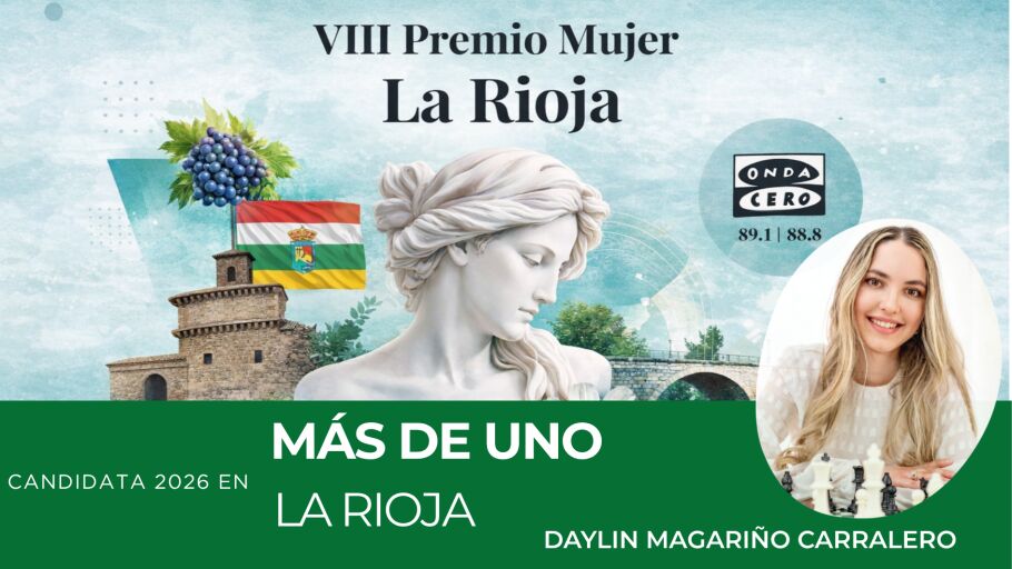 VIII Premio Mujer La Rioja, candidata Cristina Daylin Carralero