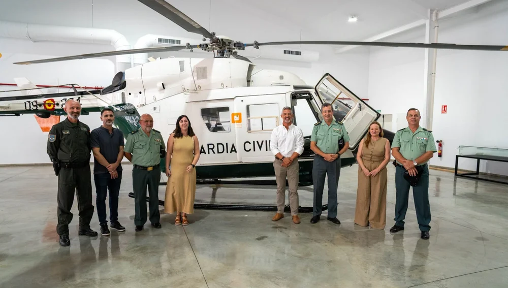 Base Forum incorpora un helicóptero de la Guardia Civil que prestó servicio en la Unidad Aérea de Rota Base Forum incorpora un helicóptero de la Guardia Civil que prestó servicio en la Unidad Aérea de Rota