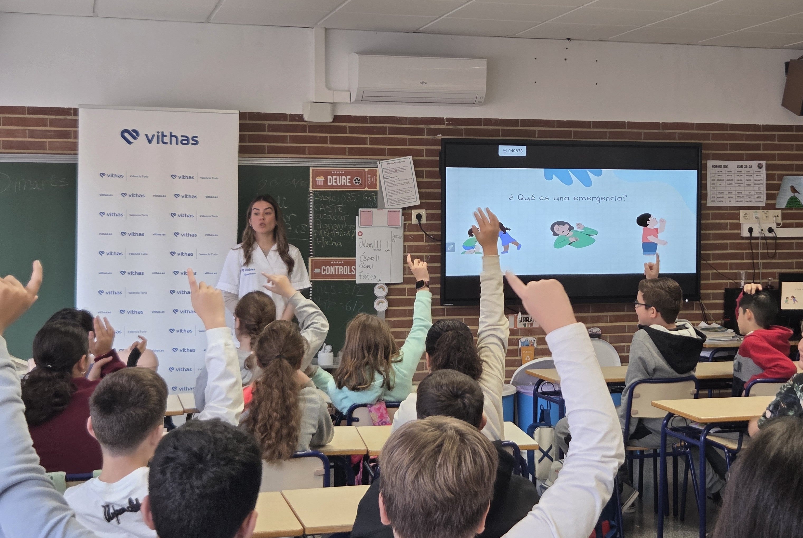 Vithas Aula Salud Colegios también vuelve a clase, y reanuda sus talleres para formar a niños y adolescentes en hábitos saludables Vithas Aula Salud Colegios también vuelve a clase, y reanuda sus talleres para formar a niños y adolescentes en hábitos saludables