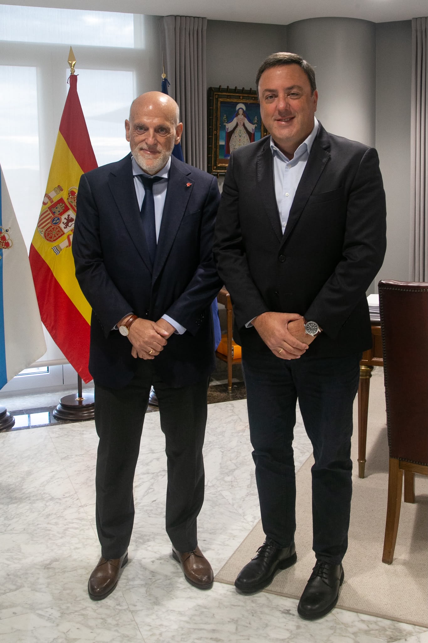 Tebas concede al Deportivo 64 millones de límite salarial y ofrecerá asesoramiento a la Deputación de A Coruña Tebas concede al Deportivo 64 millones de límite salarial y ofrecerá asesoramiento a la Deputación de A Coruña