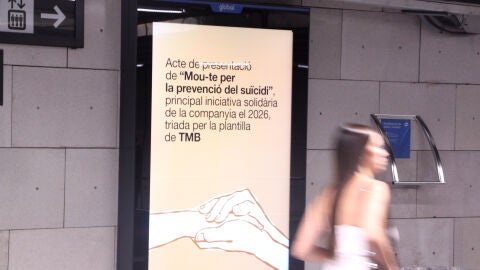 La nova campanya de TMB per prevenir el su&iuml;cidi