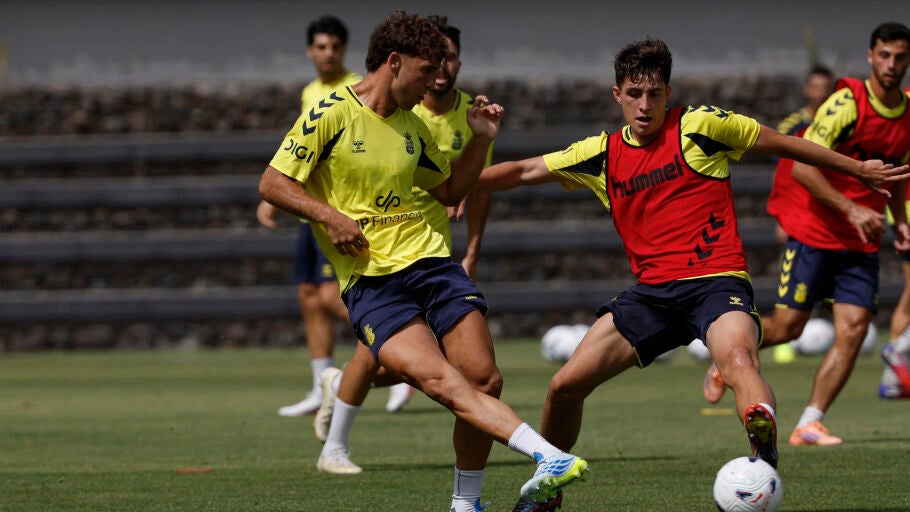 Entrenamiento de Las Palmas 