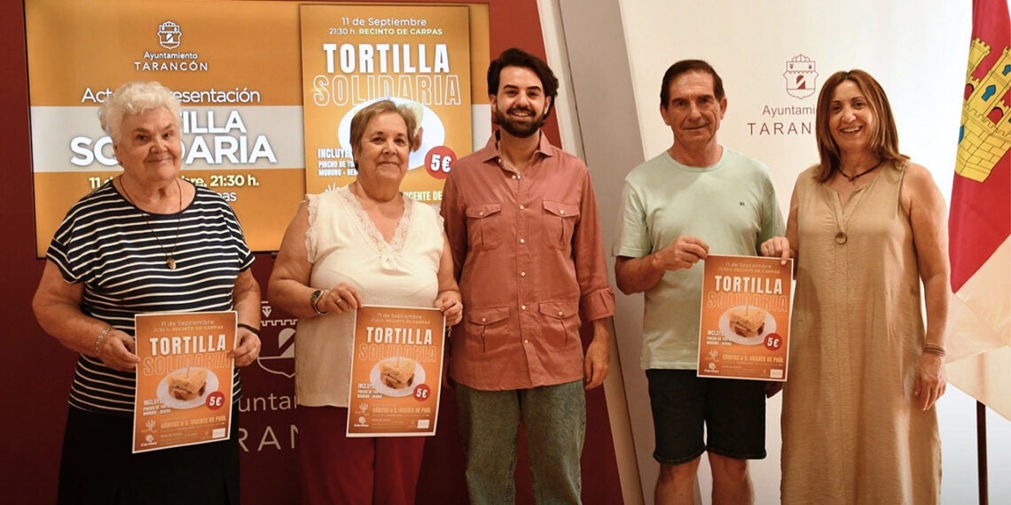 Tarancón espera alcanzar las 3.000 raciones en su Tortilla Solidaria a beneficio de Cáritas y San Vicente de Paúl Tarancón espera alcanzar las 3.000 raciones en su Tortilla Solidaria a beneficio de Cáritas y San Vicente de Paúl