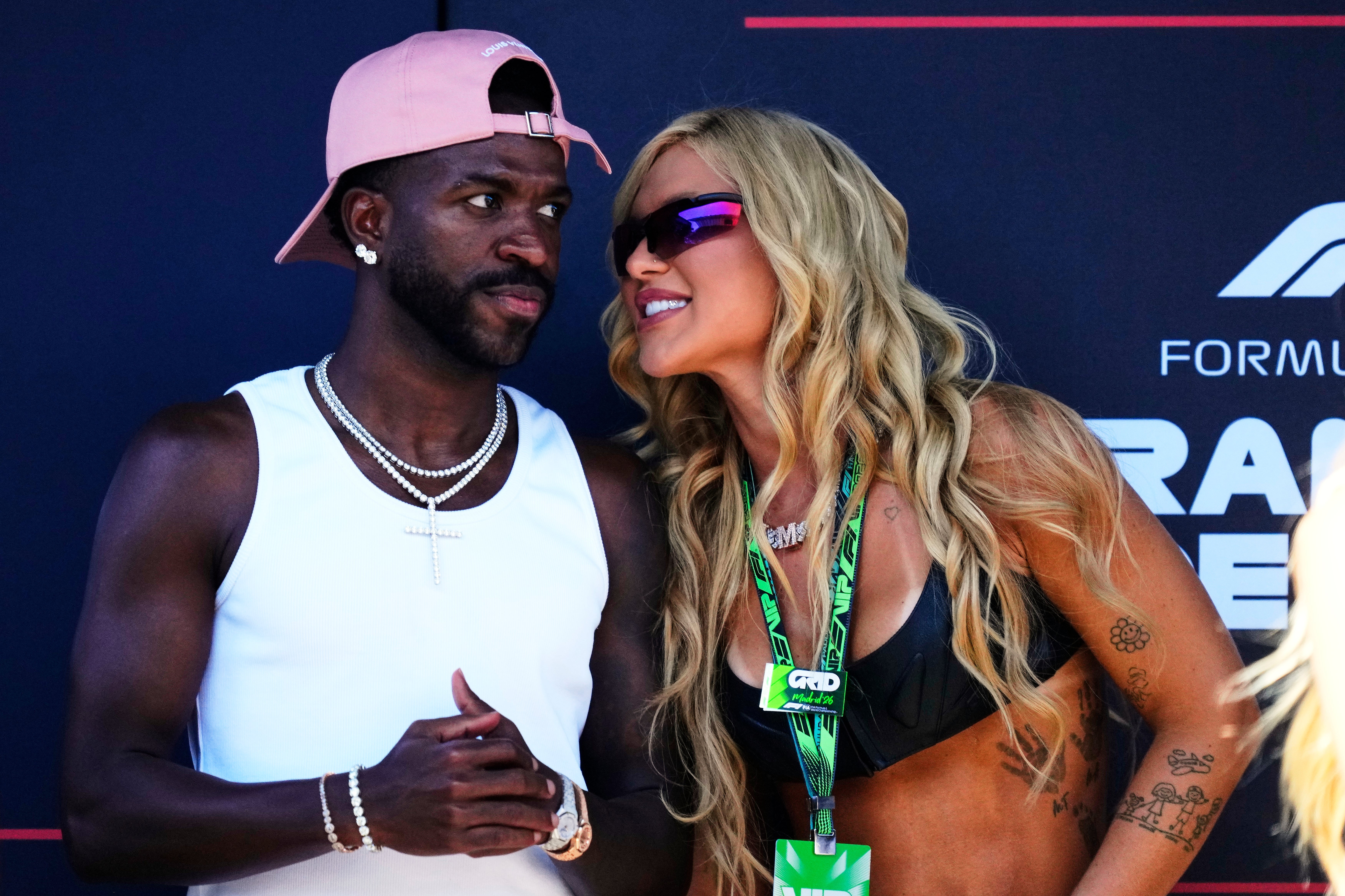 Vinícius Jr. junto a su pareja, la influencer, modelo y presentadora brasileña Virginia Fonseca. Vinícius Jr. junto a su pareja, la influencer, modelo y presentadora brasileña Virginia Fonseca.