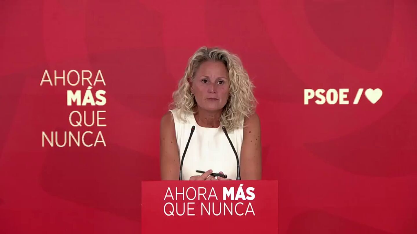 La portavoz del PSOE estalla tras los insultos al presidente durante el GP de Madrid