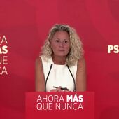 La portavoz del PSOE estalla tras los insultos al presidente durante el GP de Madrid