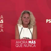 La portavoz del PSOE estalla tras los insultos al presidente durante el GP de Madrid La portavoz del PSOE estalla tras los insultos al presidente durante el GP de Madrid