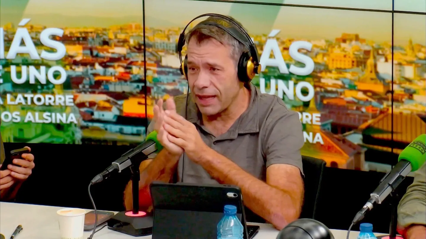 Intervención de Rubén Amón en la tertulia de Más de uno. Intervención de Rubén Amón en la tertulia de Más de uno.