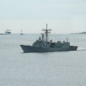 Un barco de la OTAN en Polonia