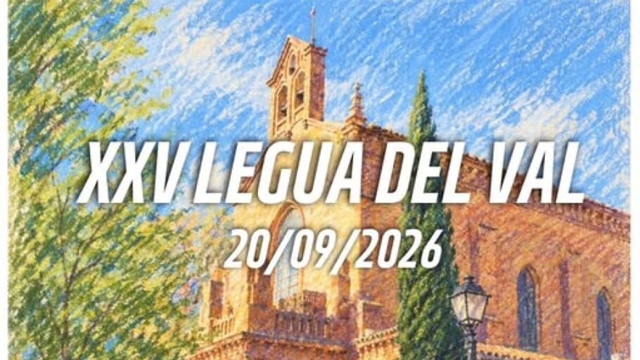 Cartel de la XXV edici&oacute;n de la Legua del Val