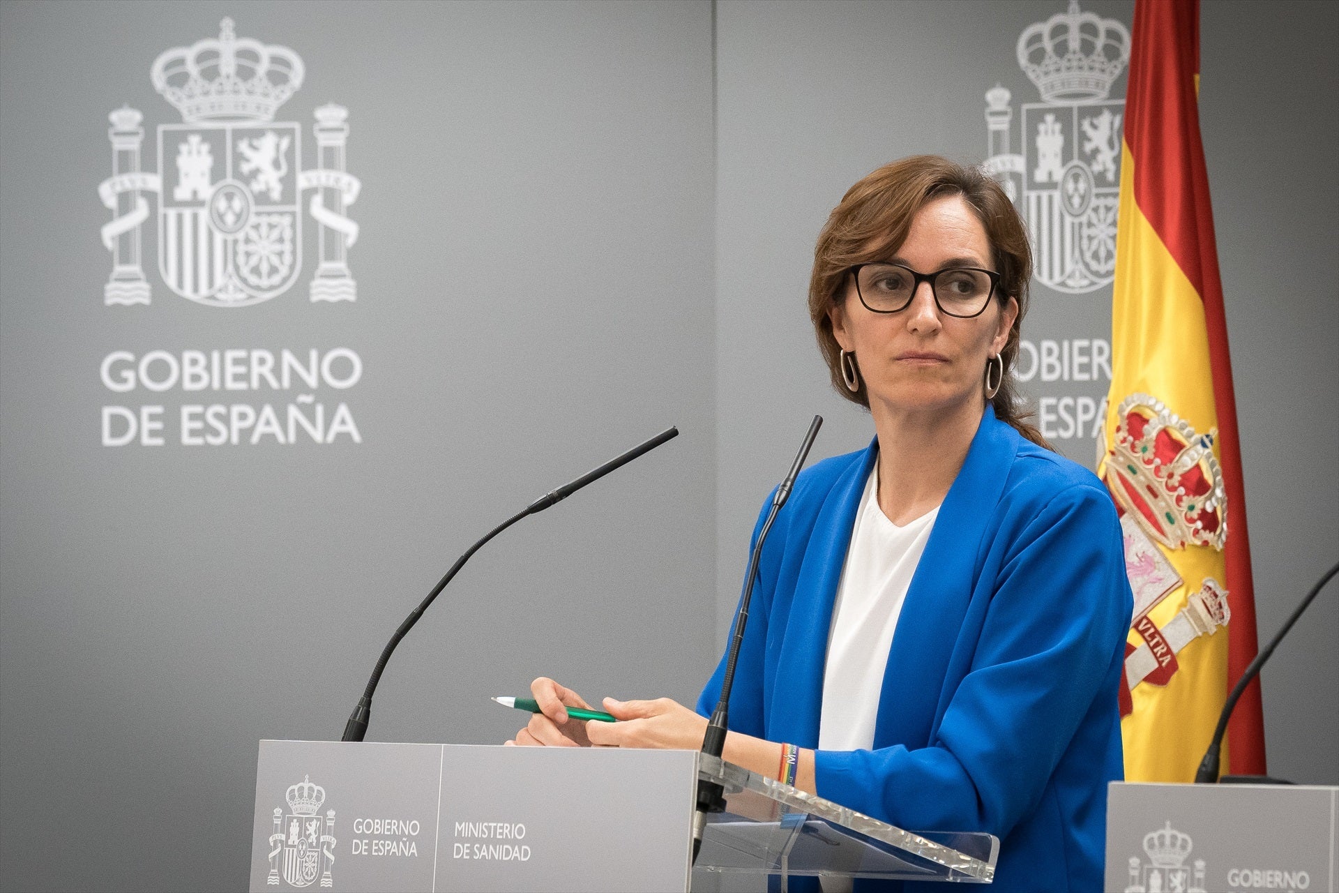 La ministra de Sanidad, Mónica García. La ministra de Sanidad, Mónica García.