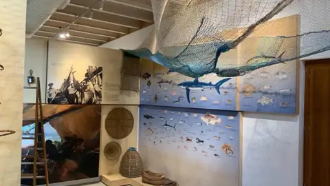 Interior del museo mar