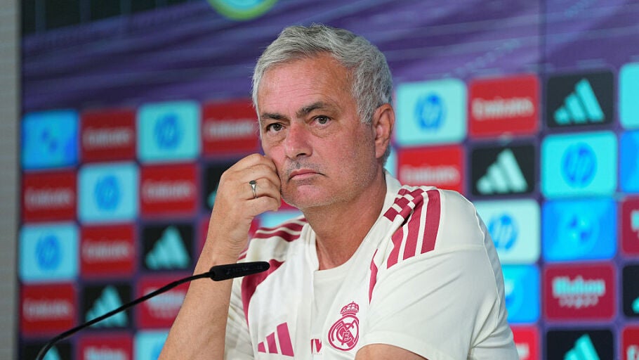 Jos&eacute; Mourinho en rueda de prensa