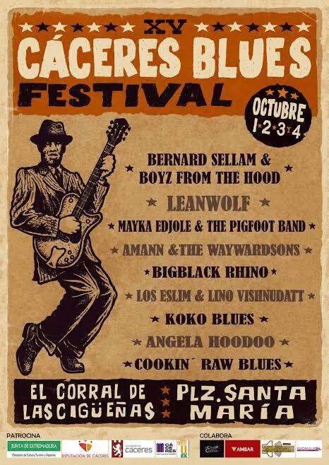 El Festival Blues de Cáceres ofrece nueve conciertos del 1 al 4 de octubre con grupos de España, EEUU y Francia El Festival Blues de Cáceres ofrece nueve conciertos del 1 al 4 de octubre con grupos de España, EEUU y Francia