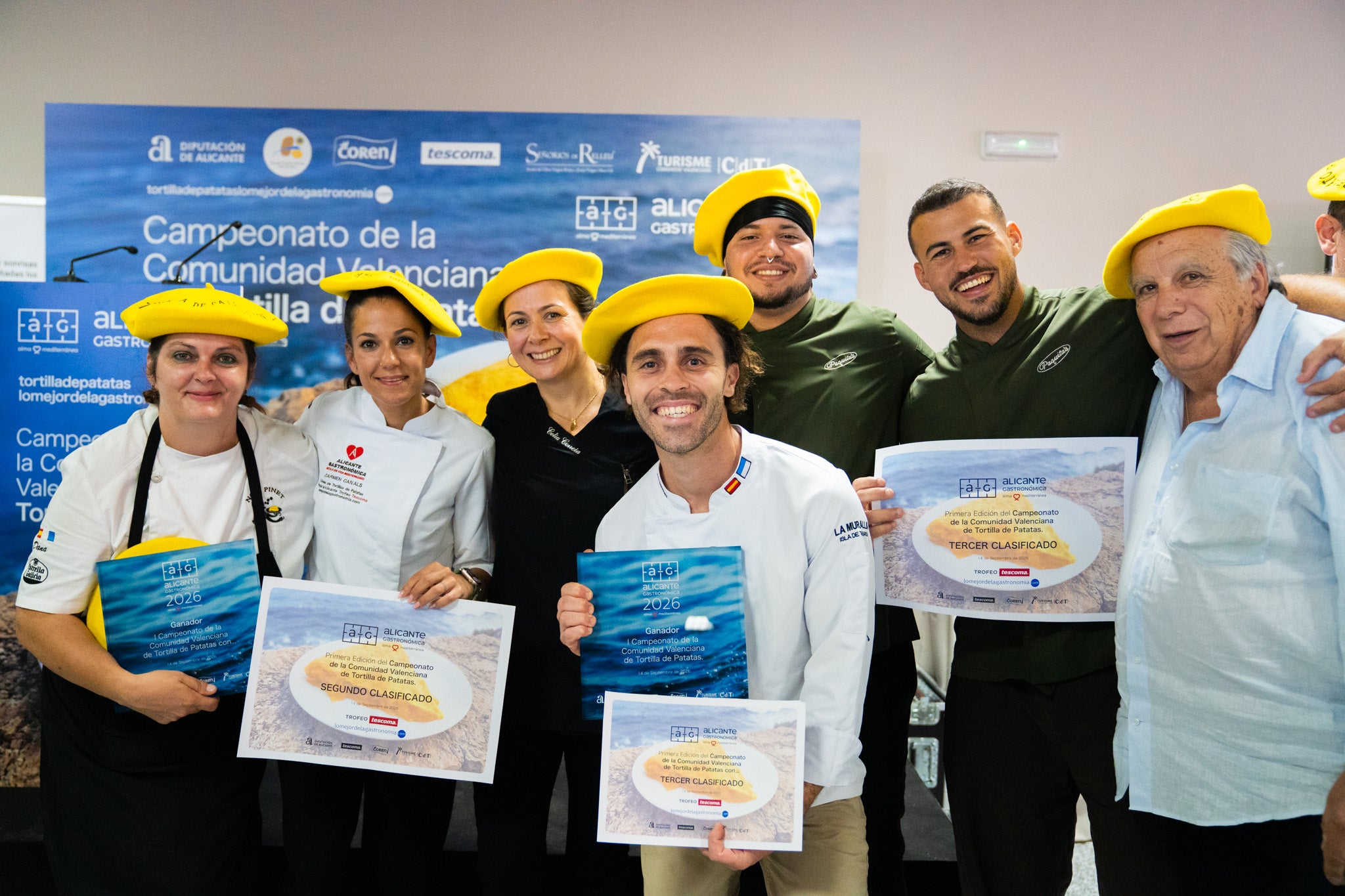 La Muralla de Tabarca y Nou Pinet de Alicante ganadores del primer campeonato autonómico de tortilla de patatas La Muralla de Tabarca y Nou Pinet de Alicante ganadores del primer campeonato autonómico de tortilla de patatas