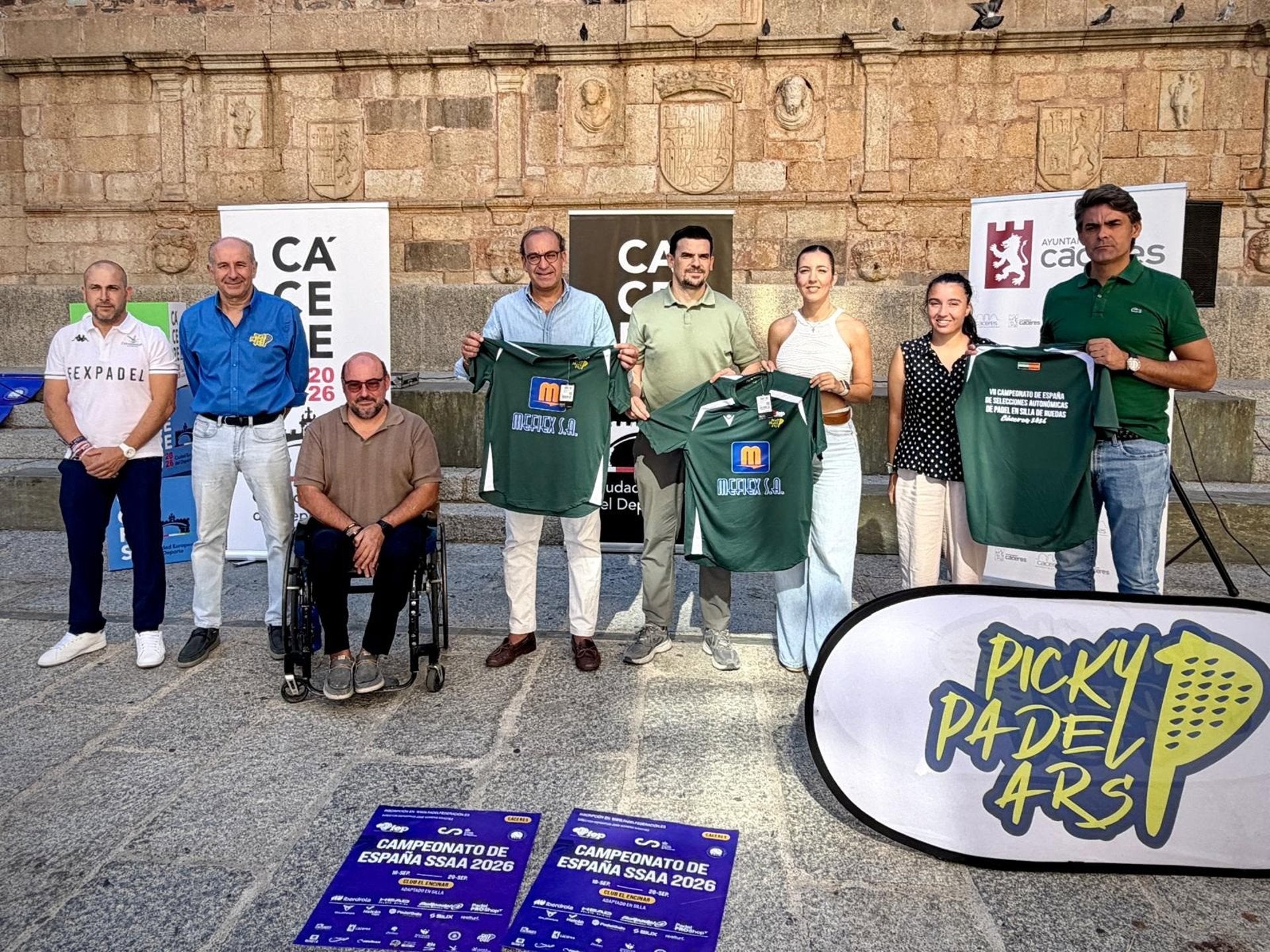 El Campeonato de España de Selecciones Autonómicas de pádel en silla de ruedas llega a Cáceres del 18 al 20 de septiembre El Campeonato de España de Selecciones Autonómicas de pádel en silla de ruedas llega a Cáceres del 18 al 20 de septiembre