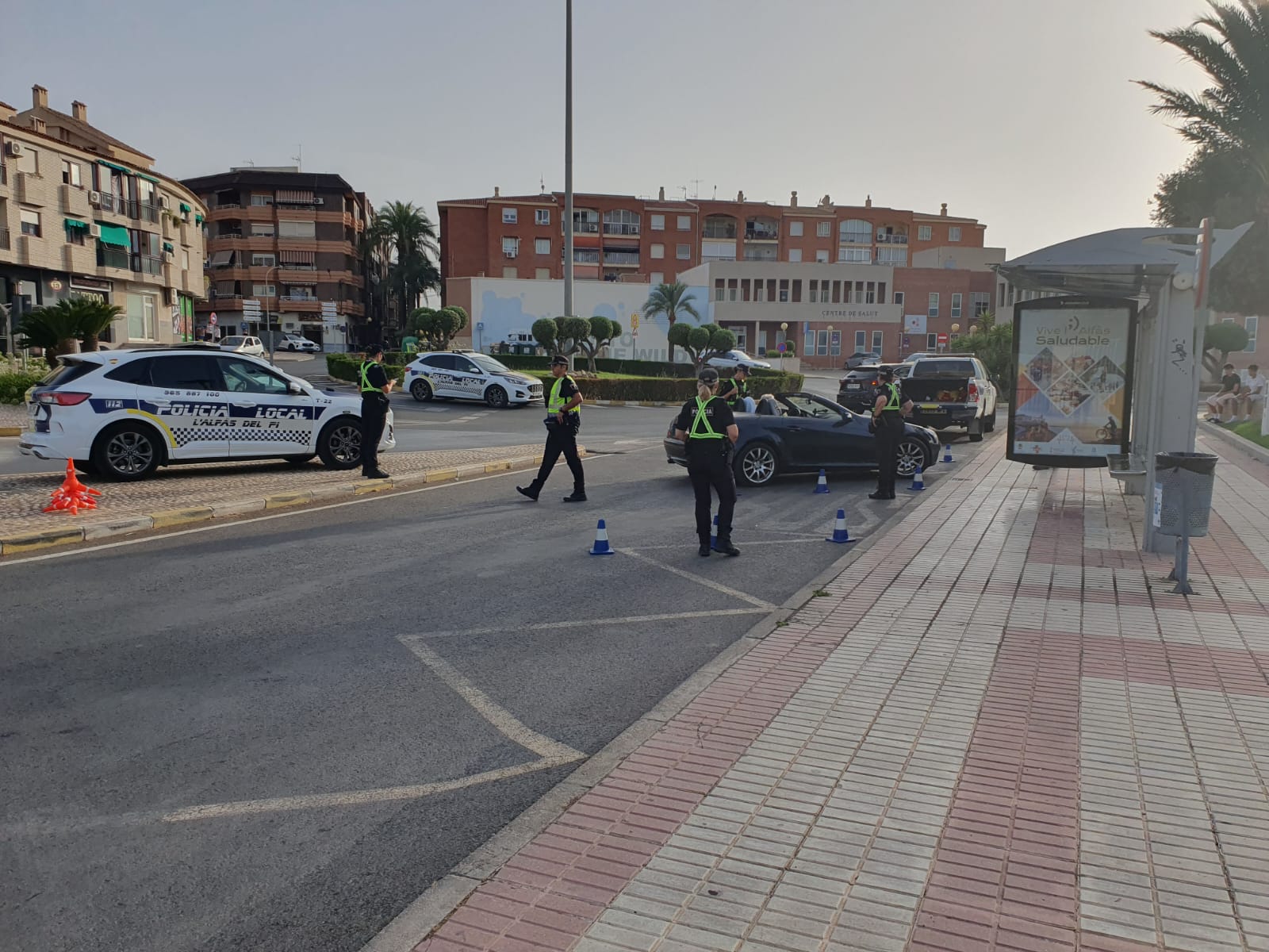 La Policía Local de l’Alfàs refuerza los controles de tráfico coordinados con los municipios de la comarca La Policía Local de l’Alfàs refuerza los controles de tráfico coordinados con los municipios de la comarca
