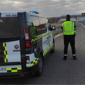 Control de tráfico de la Guardia Civil 