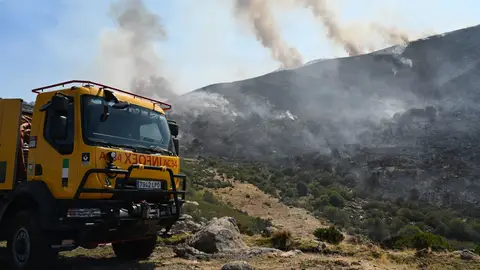 El Infoex continúa trabajando en el incendio de Tornavacas que presenta una evolución favorable El Infoex continúa trabajando en el incendio de Tornavacas que presenta una evolución favorable