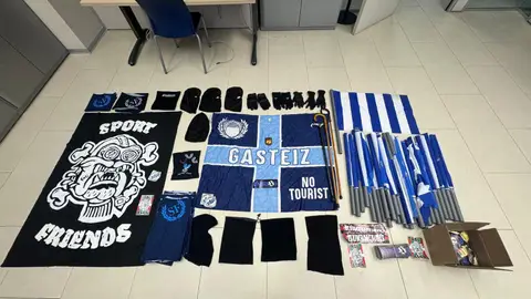 La Policía Nacional frustra una pelea pactada entre cerca de 130 ultras del Racing y del Alavés La Policía Nacional frustra una pelea pactada entre cerca de 130 ultras del Racing y del Alavés