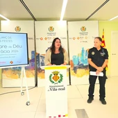 La concejala de Fiestas, Miriam Caravaca, y el jefe de Policía Local han hecho balance de fiestas. La concejala de Fiestas, Miriam Caravaca, y el jefe de Policía Local han hecho balance de fiestas.
