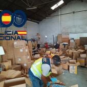 Detenidas tres personas y 11.000 productos intervenidos en una operación contra falsificaciones 