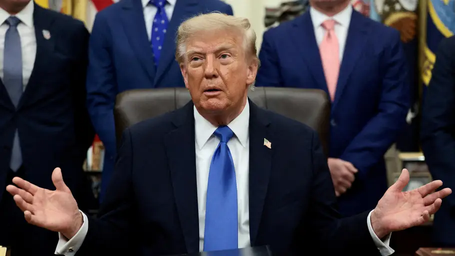 El presidente de Estados Unidos, Donald Trump, en el Despacho Oval de la Casa Blanca El presidente de Estados Unidos, Donald Trump, en el Despacho Oval de la Casa Blanca