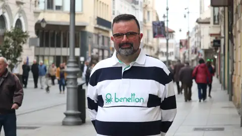 Tomás Rioseras al frente de la Asociación ¡Vamos Palencia! .