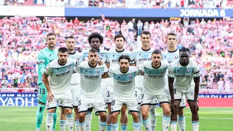 Osasuna no mejora Once titular de Osasuna en el Metropolitano