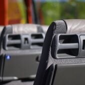 Asientos de un autobús. Imagen de archivo. 