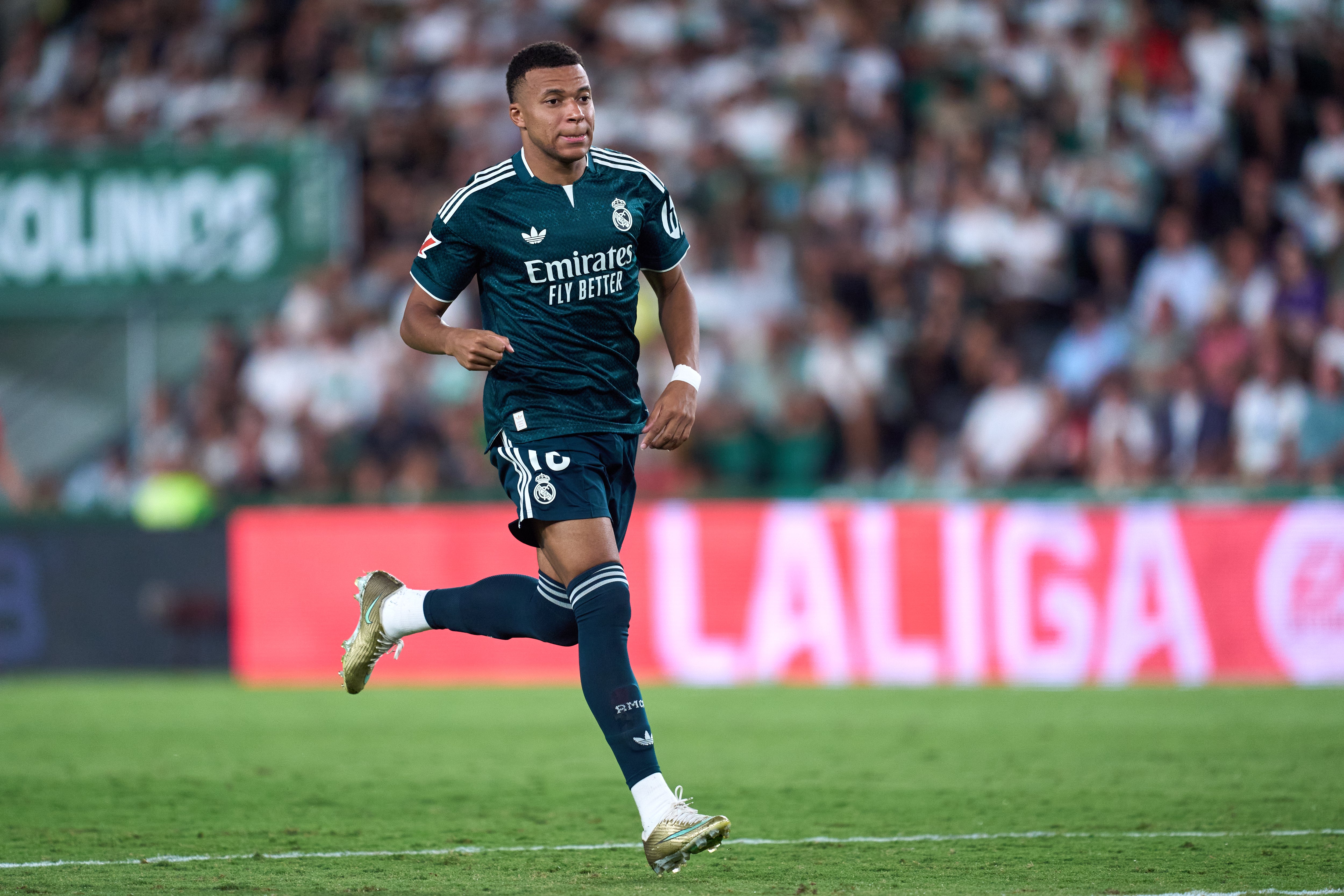 Kylian Mbappé, en el partido ante el Elche de la jornada 6. Kylian Mbappé, en el partido ante el Elche de la jornada 6.