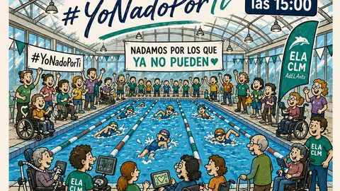 Juan Ramón Amores abrirá nadando por primera vez los Relevos Solidarios de ELA en su décima edición Juan Ramón Amores abrirá nadando por primera vez los Relevos Solidarios de ELA en su décima edición