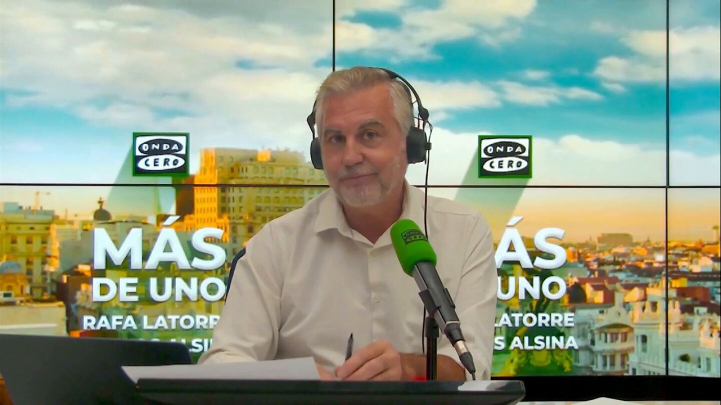 El saludo de Carlos Alsina a Valencia tras las lluvias de ayer 16 de septiembre.