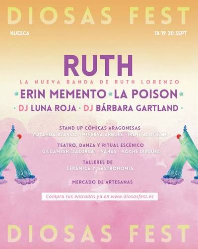 Arranca Diosas Fest para mostrar la creación artística de mujeres de un lado y otro del Pirineo Arranca Diosas Fest para mostrar la creación artística de mujeres de un lado y otro del Pirineo