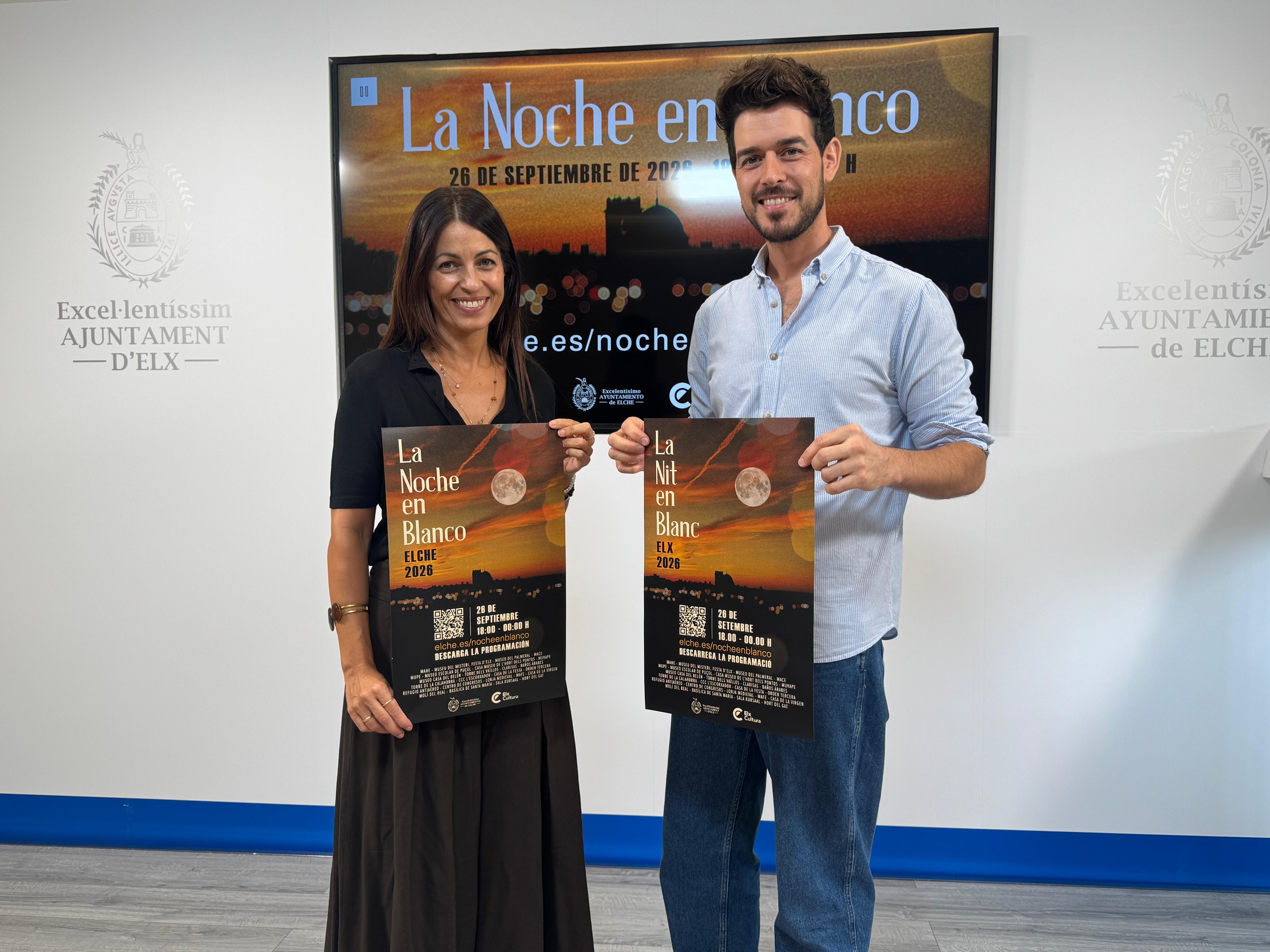 Elche celebrará el sábado 26 de septiembre la III Noche en Blanco con actividades culturales gratuitas Elche celebrará el sábado 26 de septiembre la III Noche en Blanco con actividades culturales gratuitas