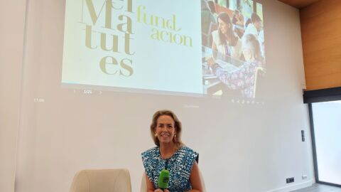 Gloria Fusté, directora de la Fundación Abel Matutes durante la entrevista para Onda Cero Gloria Fusté, directora de la Fundación Abel Matutes durante la entrevista para Onda Cero