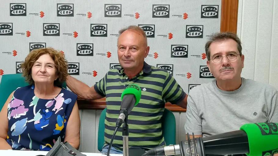 Mari Carmen Lucas, Amador García Becerra (Jesús Ángel Maroto) y Eugenio Sánchez Mari Carmen Lucas, Amador García Becerra (Jesús Ángel Maroto) y Eugenio Sánchez