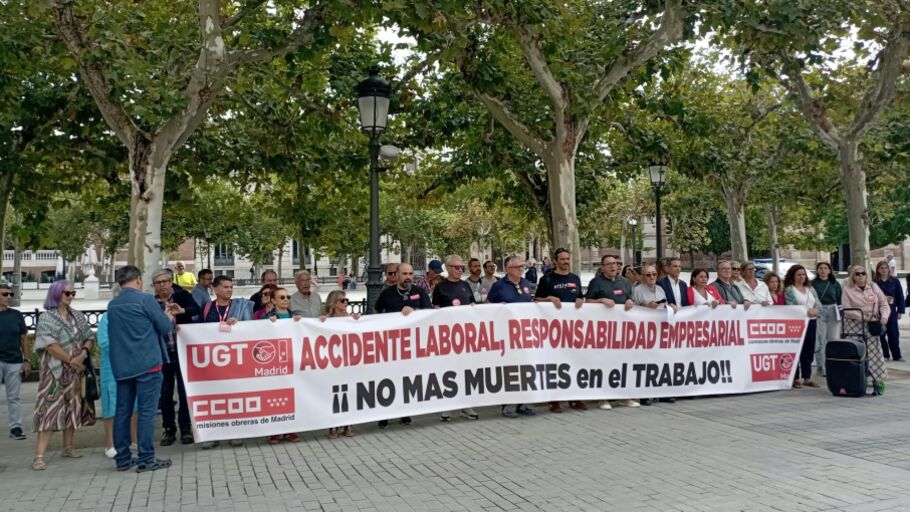Concentraci&oacute;n de sindicatos en Alcal&aacute; de Henares