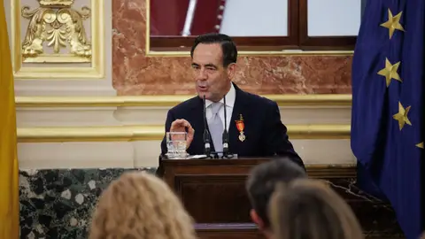 José Bono, en una imagen de archivo durante un acto en el Congreso de los Diputados. José Bono, en una imagen de archivo durante un acto en el Congreso de los Diputados.