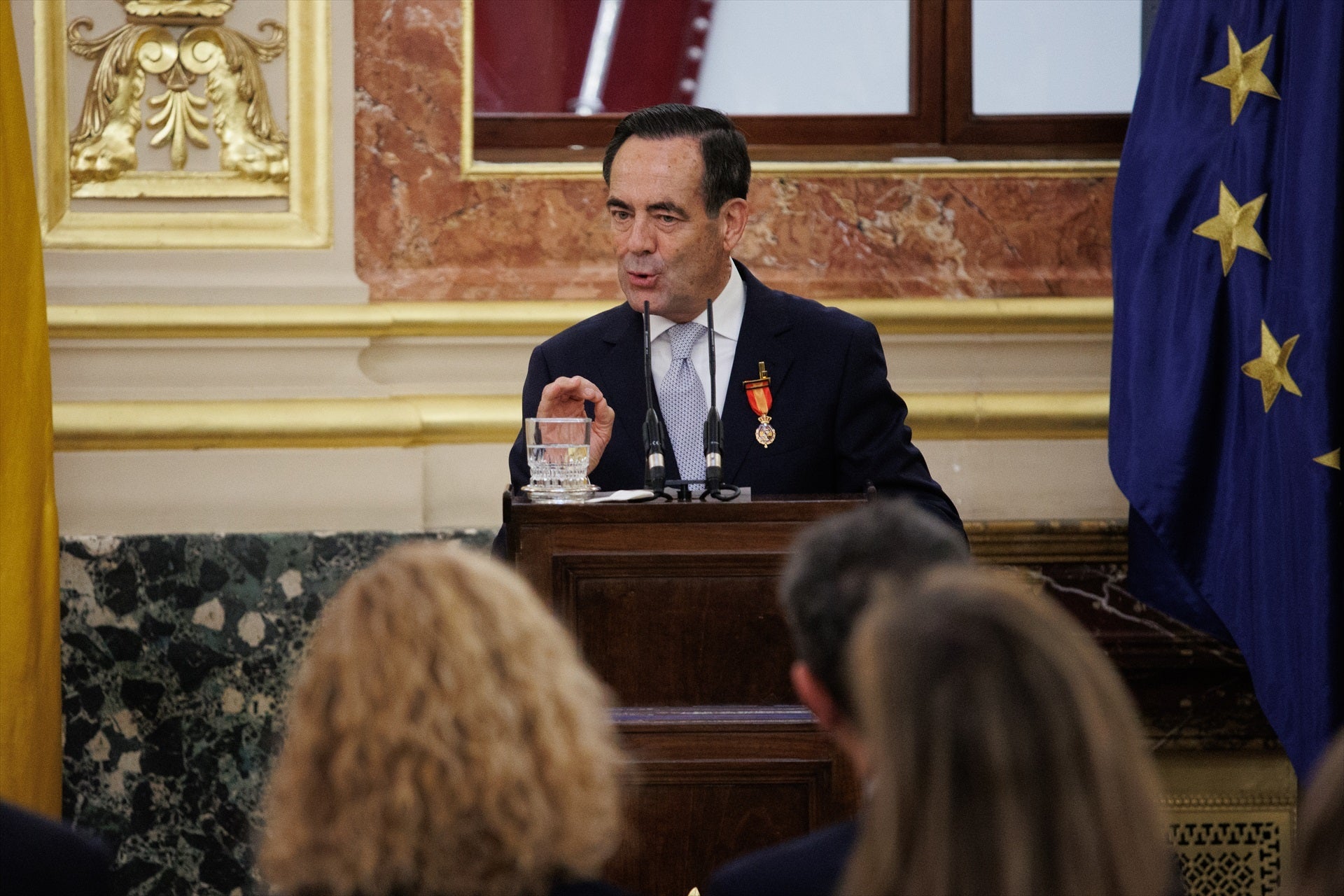 José Bono, en una imagen de archivo durante un acto en el Congreso de los Diputados. José Bono, en una imagen de archivo durante un acto en el Congreso de los Diputados.