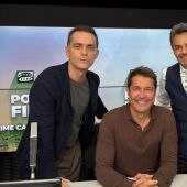 Pedro Alonso, Jaime Cantizano, Eugenio Derbez y Boris Izaguirre.