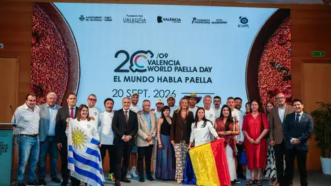 Todo listo para celebrar el domingo el World Paella Day en La Marina con 12 chefs internacionales cocinando en directo Todo listo para celebrar el domingo el World Paella Day en La Marina con 12 chefs internacionales cocinando en directo